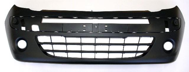 Renault Kangoo 2009- Front Bumper (With Lamp Holes)