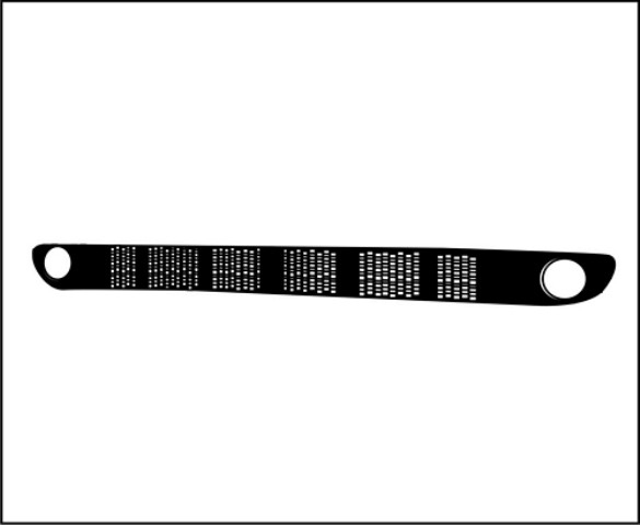 Front Bumper Grille With Fogs