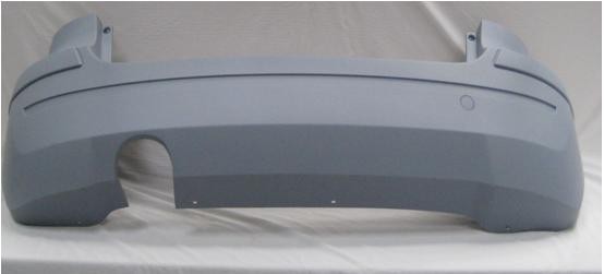 Mercedes B-Class 2005-2008 Rear Bumper (No Sensor Holes/No Moulding Holes/Standard Models)