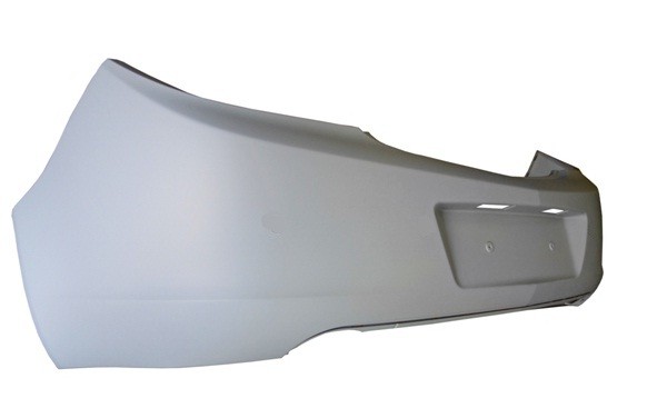 Rear Bumper With Template to drill 4 sensor holes primed