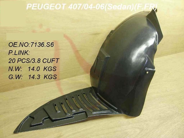 Ft Wing Splashguard - Front RH