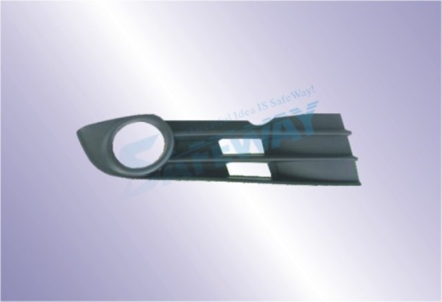 Volkswagen Touran 2007-2010 Front Bumper Grille (Outer Section/With Lamp Holes)