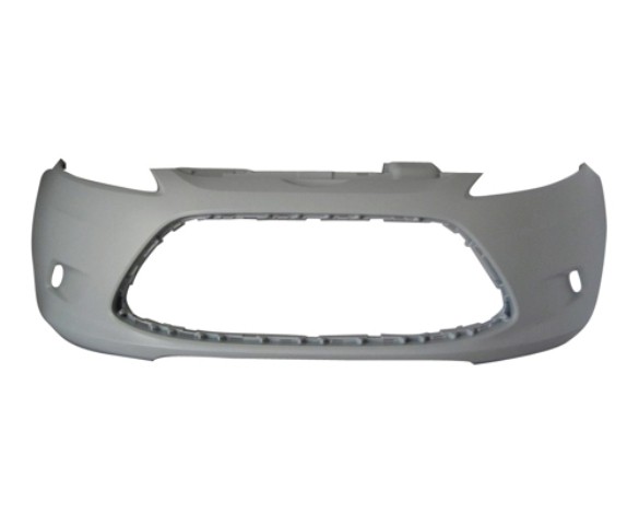 Ford Fiesta Mk7 2008-2012 Front Bumper No Lamp Holes - Primed (Standard Models)