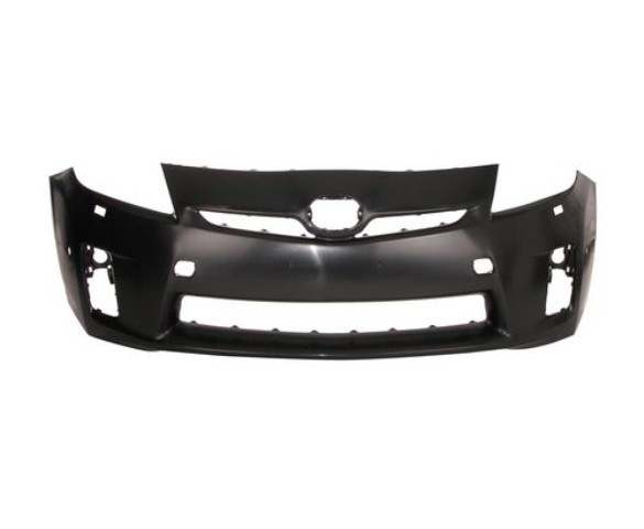 Toyota Prius 2009- Front Bumper - LED Headlamp - With Wash Jet Holes - With Sensor Holes