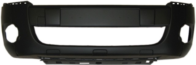 Citroen Berlingo / Peugeot Partner 2008-2012 Front Bumper With Lamp Holes - No Moulding Holes - Primed