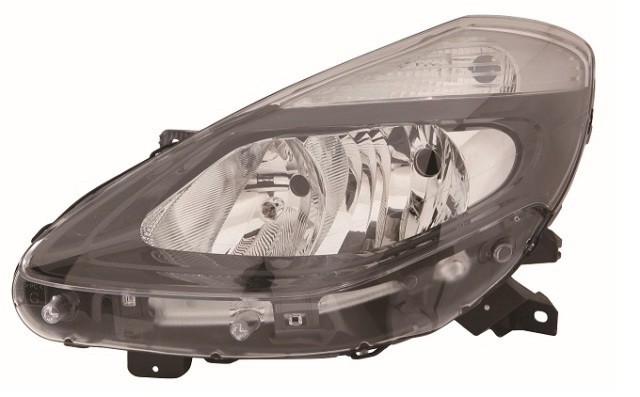 H/Lamp With Cornering Black LH