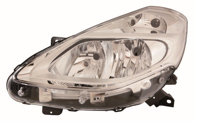H/Lamp W/O Cornering Chrome LH