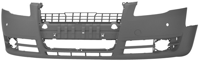 Front Bumper No Wash Jet Holes With Sensor Holes - Primed