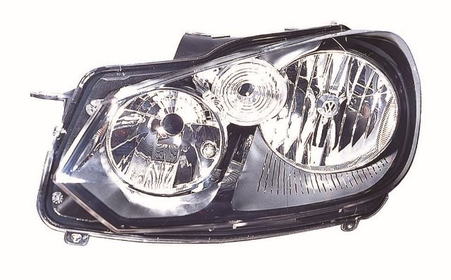 Volkswagen Golf Mk6 2009-2012 Headlamp - Halogen Type L/H