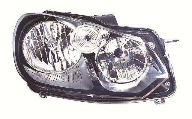 Volkswagen Golf Mk6 2009-2012 Headlamp - Halogen Type R/H
