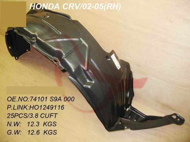 Front Wing Splashguard - RH