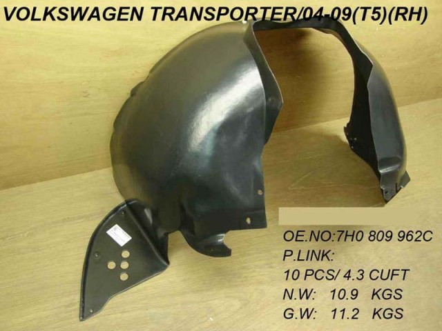 Front Wing Splashguard - RH