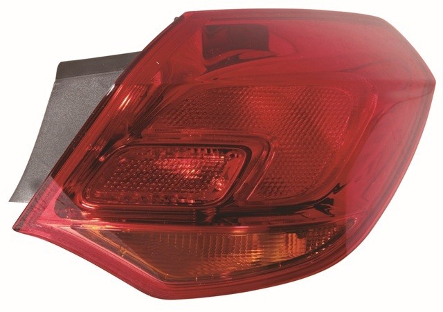 Vauxhall Astra 2010- Hatchback Rear Lamp (Outer/Red)