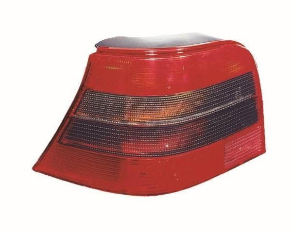 Volkswagen Golf Mk4 1998-2003 Rear Lamp Smoked Type Red & Black - GTI