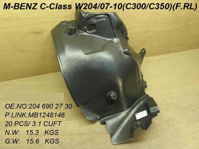 Ft Wing S/Guard - Rear - LH