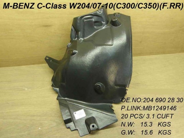 Ft Wing S/Guard - Rear - RH