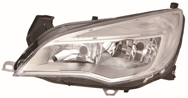 Headlamp - Chrome Type - LH