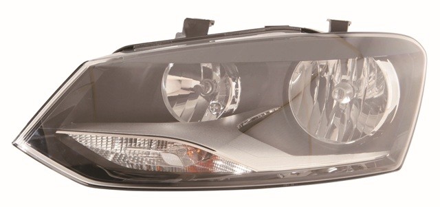 Volkswagen Polo 2009-2014 Headlamp Twin Reflector - Hella Design (2009-2014) L/H