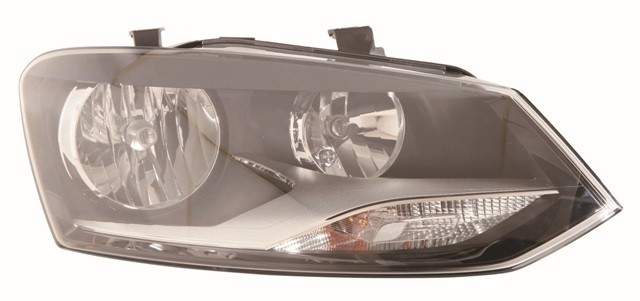 Volkswagen Polo 2009-2014 Headlamp Twin Reflector - Hella Design (2009-2014) R/H