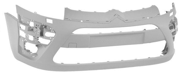 Citroen C4 Grand Picasso 2007- Front Bumper (With Wash Jet Holes)