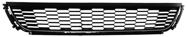 Volkswagen Polo 2009-2014 Front Bumper Grille Centre Section - With Chrome Trim (Standard Models)