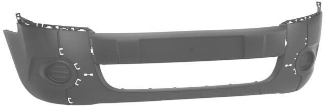 Citroen Multispace 2008- Front Bumper  - No Lamp Holes - With Front Moulding