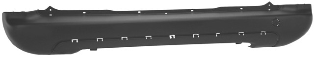 Citroen Multispace 2008- Rear Bumper (Centre Section/No Sensor Holes/With Moulding)