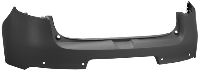 Renault Megane Hatch 2008- Rear Bumper (With Sensor Holes)