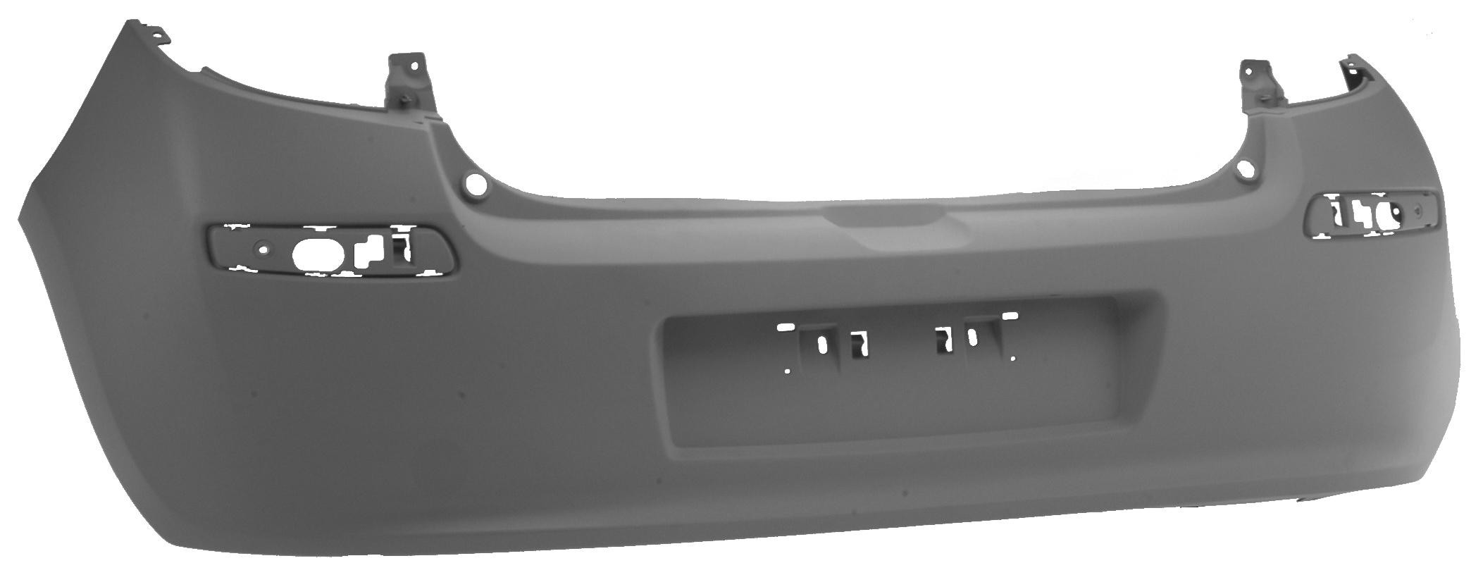 Rear Bumper Hatchback Without Mould/PDS