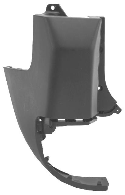 Citroen Berlingo / Peugeot Partner 2008- Rear Bumper Outer Section - Primed (Standard Wheel Base Tailgate Type)