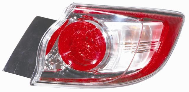 Mazda 3 2009- Hatchback Rear Lamp - Wing  - Not LED