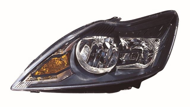 Headlamp - Halogen - Black LH