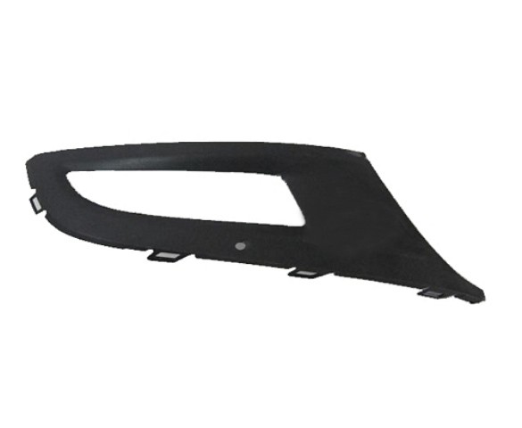 Volkswagen Polo 2009-2014 Front Bumper Grille Outer Section - With Lamp Hole (Standard Models)