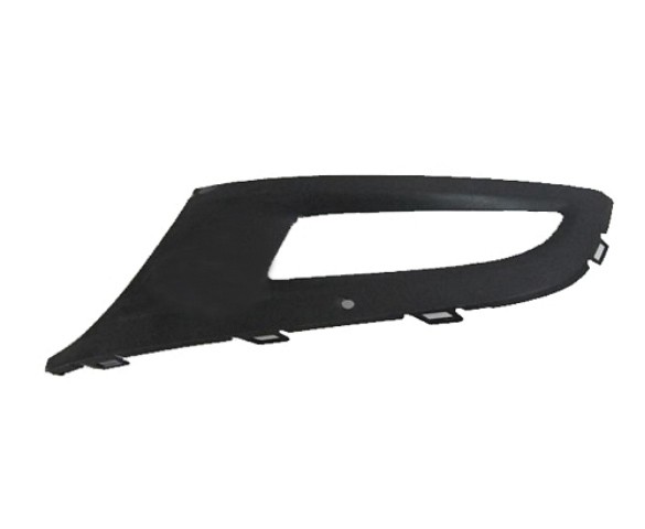 Volkswagen Polo 2009-2014 Front Bumper Grille Outer Section - With Lamp Hole (Standard Models)