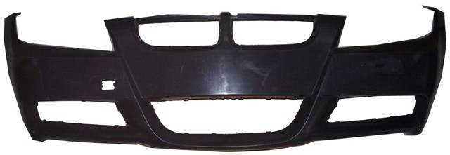 Front Bumper No Wash Jet or Sensor Holes - Primed (M-Sport Models)