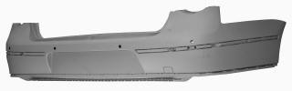 Volkswagen Passat 2005-2010 Rear Bumper (With Sensor Holes)