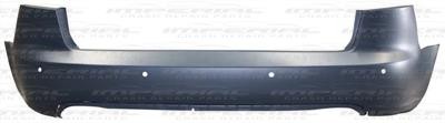 Audi A4 Estate Rear Bumper With Sensor Holes - Primed