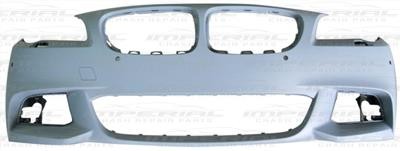 Front Bumper With Wash Jet & Sensor Holes - Primed (M-Sport Models)