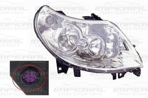 Citroen Relay / Fiat Ducato / 2006-2014 Peugeot Boxer Headlamp 2010-2014 - No Daytime Running Lamps