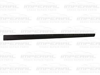 Rear Left Door Outside Panel Trim Moulding For Ford Fiesta Mk5 (2006-2008) - 1536982, Black