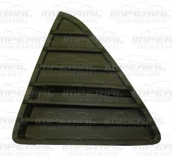 Ford Focus Front Bumper Grille Outer Section - Matt Black (No Speed Control Version) N/S