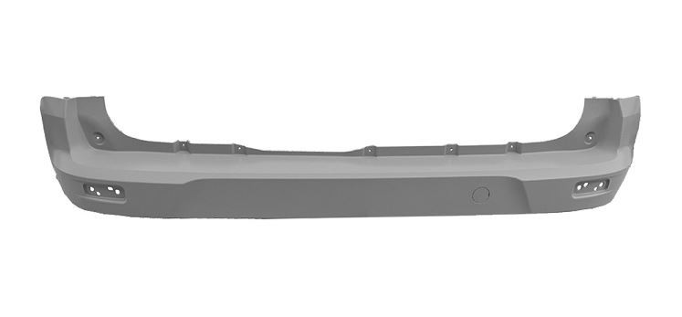 Ford Transit Connect 2014-2018 Rear Bumper With Template to drill Sensor Holes & Blind Spot Holes  - Primed