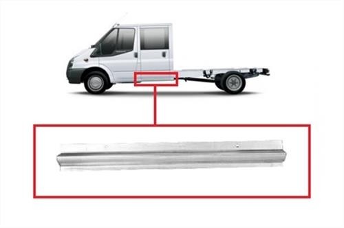 Ford Transit Mk6/Mk7 2000-2014 Rear Door Sill Crew Cab Model - Dual Sided