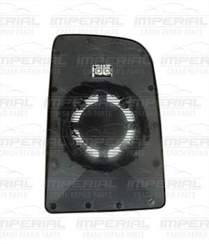 Mercedes Speeder 2006-2013 Door Mirror Glass Manual Type - Upper Section (No Blind Spot Monitering - Square Backing) N/S