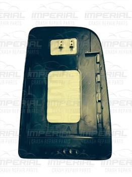 Mercedes Sprinter 2006-2013 Door Mirror Glass Electric Type - Upper Section (No Blind Spot Monitering - Square Backing Type) N/S