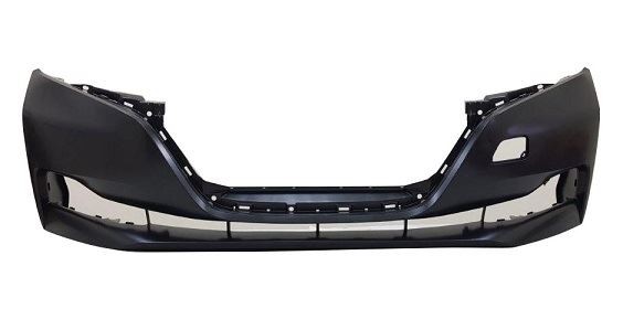 Nissan Leaf 2018> Front Bumper with template for sensor holes / primed