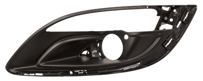 Vauxhall Astra 2012-2015 Front Bumper Grille Outer Section - With Lamp Hole - Chrome Moulding Type