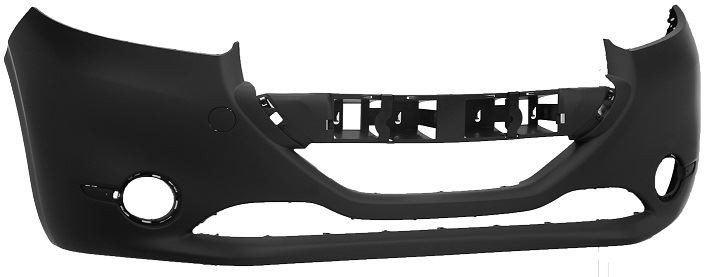 Peugeot 208 2012-2015 Front Bumper with template to drill sensor holes Primed