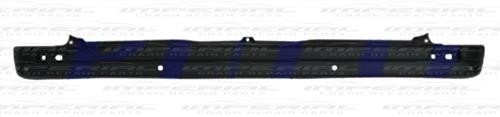 Vauxhall Vivaro 2014- Rear Bumper With Sensor Holes - Black