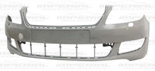 Front Bumper With Wash Jet Holes - Primed (Standard Models)